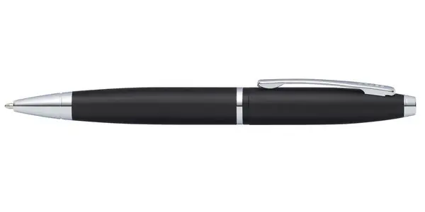 Cross Calais(TM) Matte Black with Polished Chrome Appointments Ballpoint Pen (2).webp