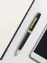 Coventry Classic Black Lacquer with Gold Tone Appointments Ballpoint Pen (3).webp