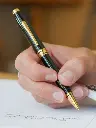 Coventry Classic Black Lacquer with Gold Tone Appointments Ballpoint Pen (4).webp