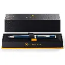 Coventry Blue Lacquer with Polished Chrome Appointments Ballpoint Pen (1).webp