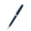 Coventry Blue Lacquer with Polished Chrome Appointments Ballpoint Pen.webp