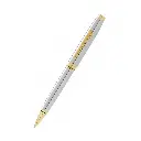 Coventry Polished Chrome with Gold Tone Appointments Ballpoint Pen.webp