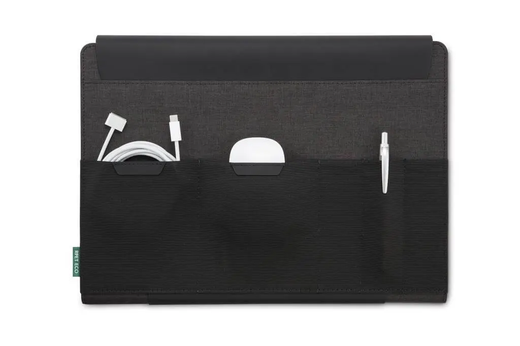 FULDA - CHANGE Collection RPET Laptop Case & Workstation - Black (2).webp
