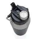 USLAR - Hans Larsen Vacuum Bottle with Solid Handle and Dual Lid - 1L - Black (3).webp