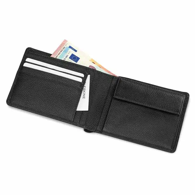 Moleskine Classic Match Genuine Leather Wallet - Black (2).webp