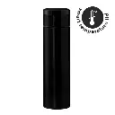 Giftology Double Walled Insulated Flask with Temperature Lid - Black